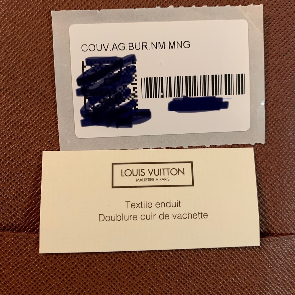 Louis Vuitton Desk Agenda